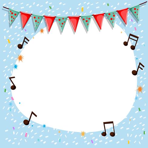 musical notes border clip art free