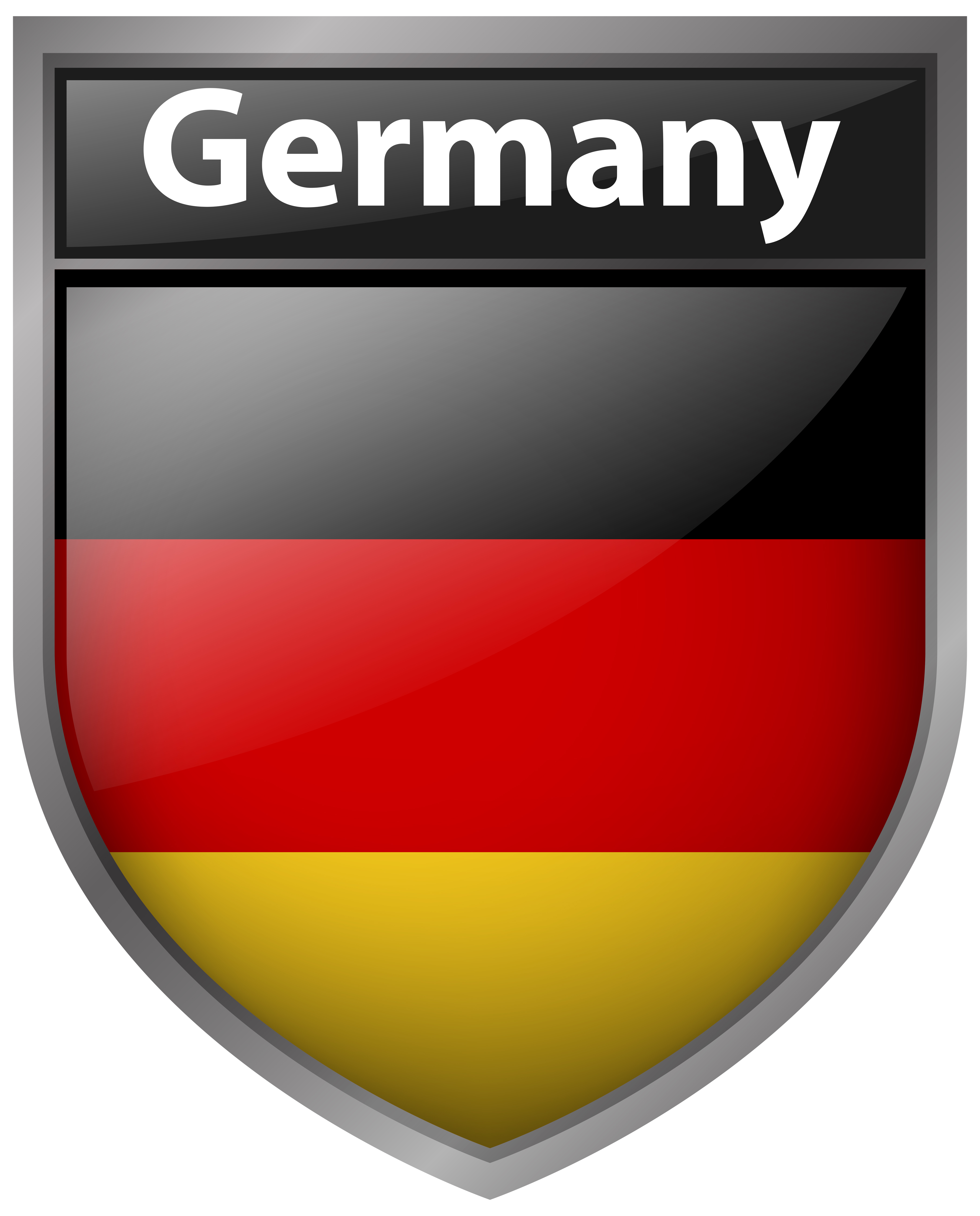 Flag of Germany on badge 447361 Vector Art at Vecteezy