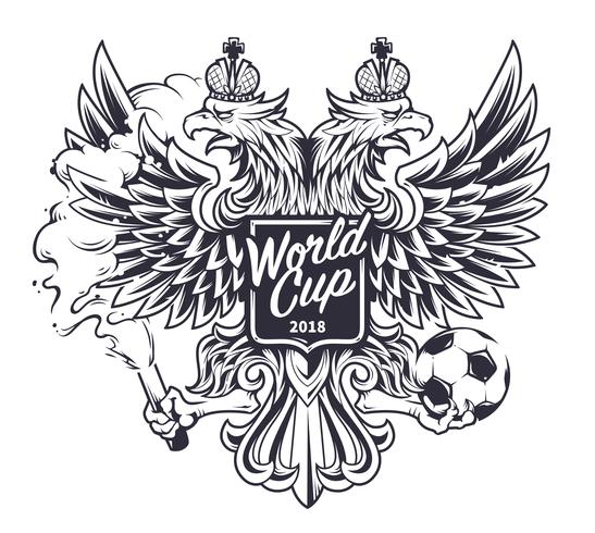 Welcome to Russia Art vector
