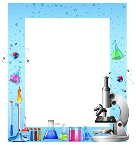 Science tools and containers  vector