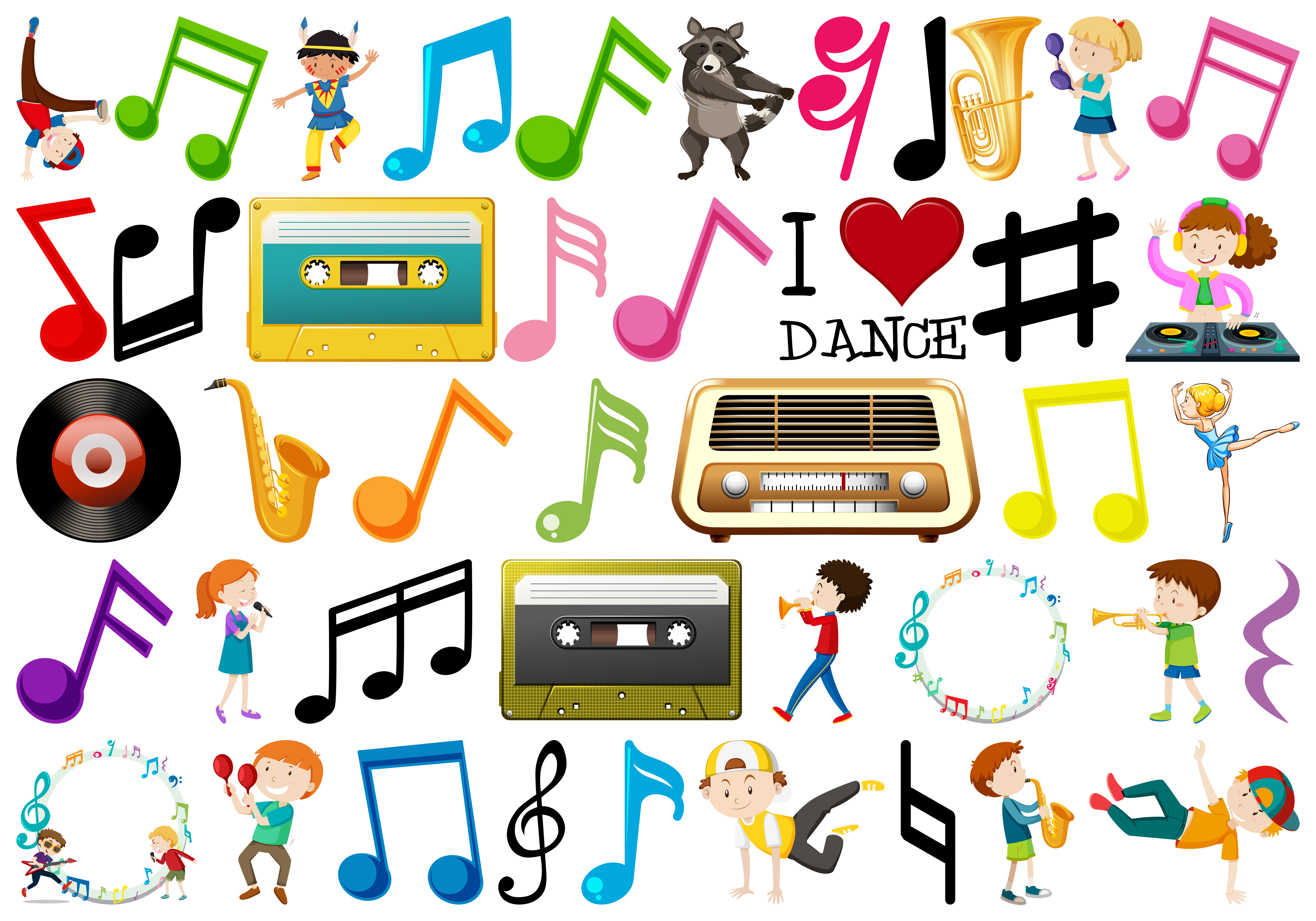 музыкальная гарнитура колонки. музыкальные элементы. Music elements set. музыкальные фото. глобус с наушниками и микрофоном.