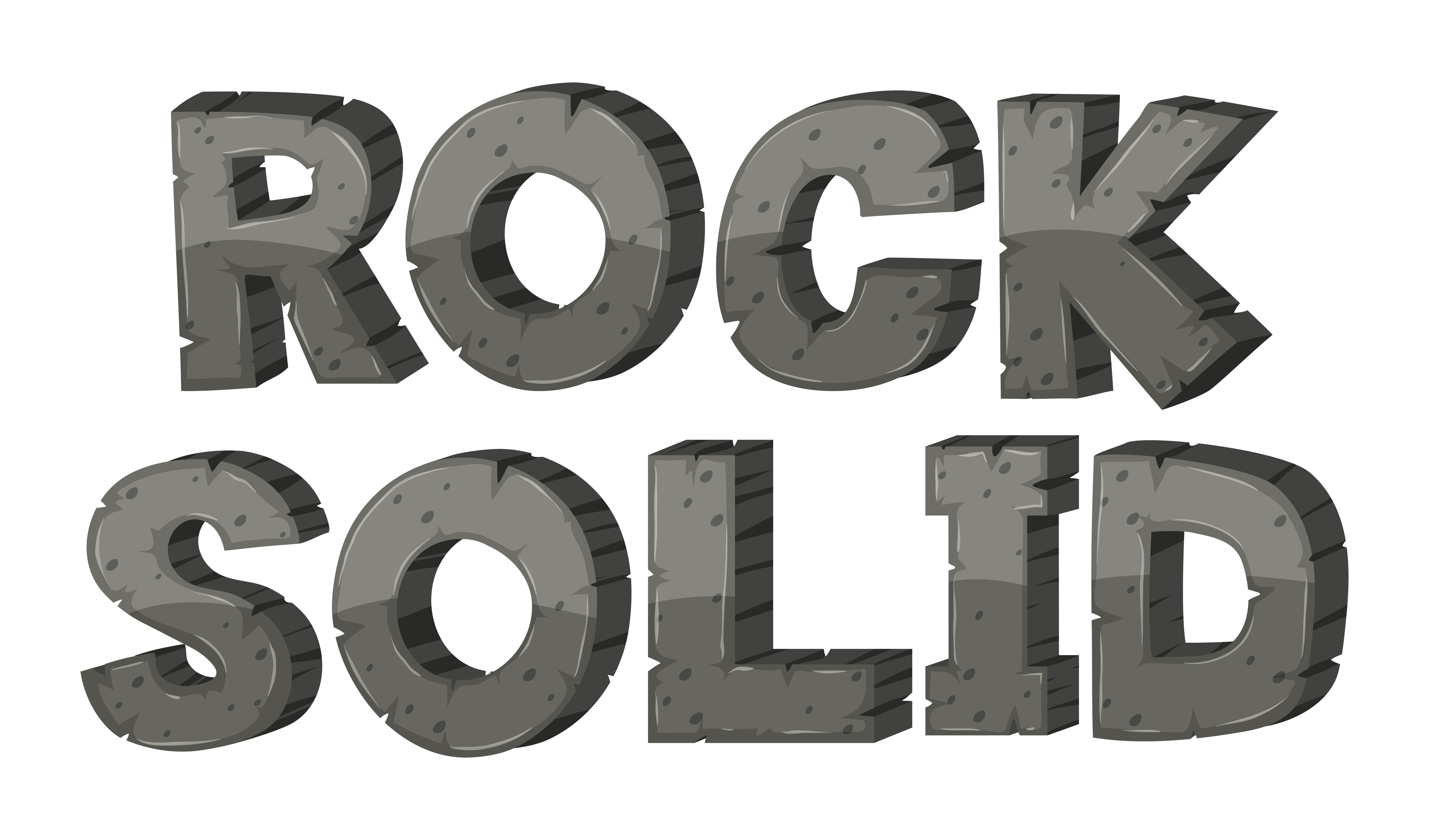 Download Font design for rock solid 447770 - Download Free Vectors, Clipart Graphics & Vector Art