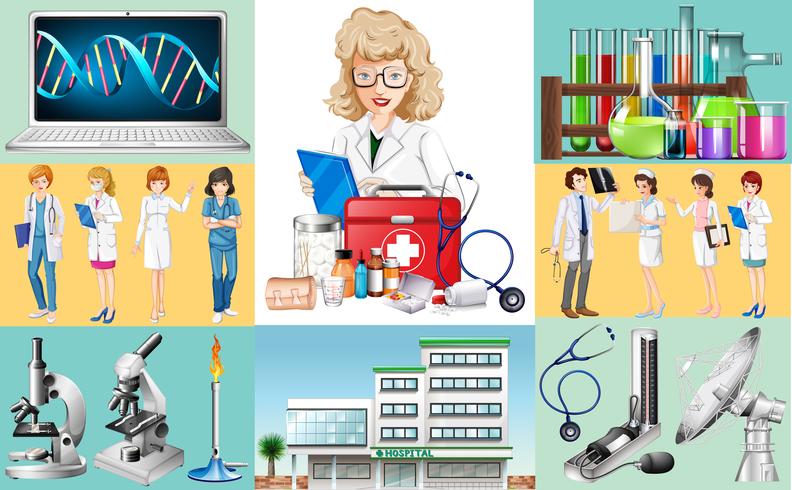 Doctors and nurses work at hospital 447950 Vector Art at Vecteezy Doctors and nurses work at hospital 447950 Vector Art at Vecteezy