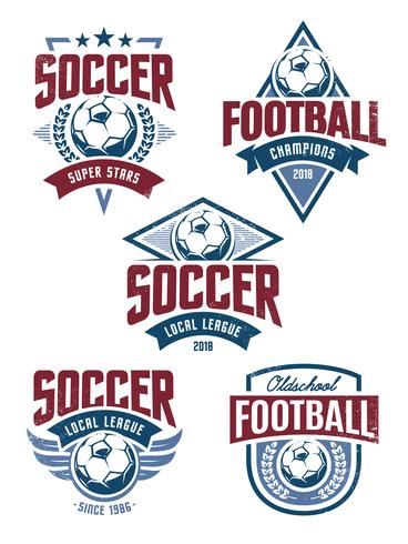 Vector Football Emblems 
