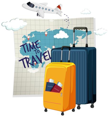 Time to travel icon vector