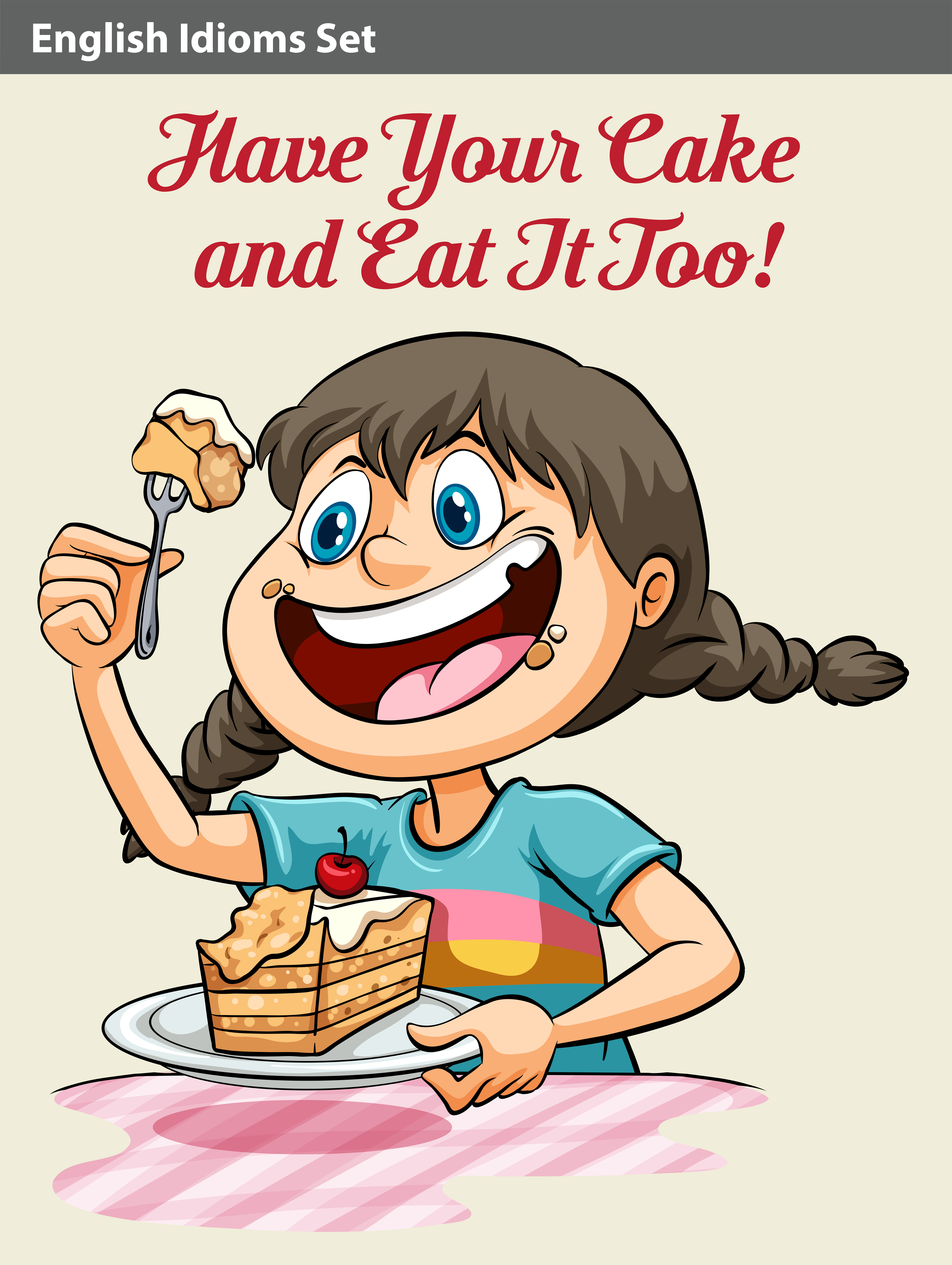 A Girl Eating A Cake 448627 Vector Art At Vecteezy a-girl-eating-a-cake-448627-vector-art-at-vecteezy