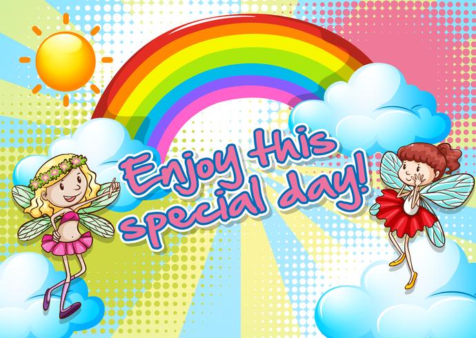 Special day vector