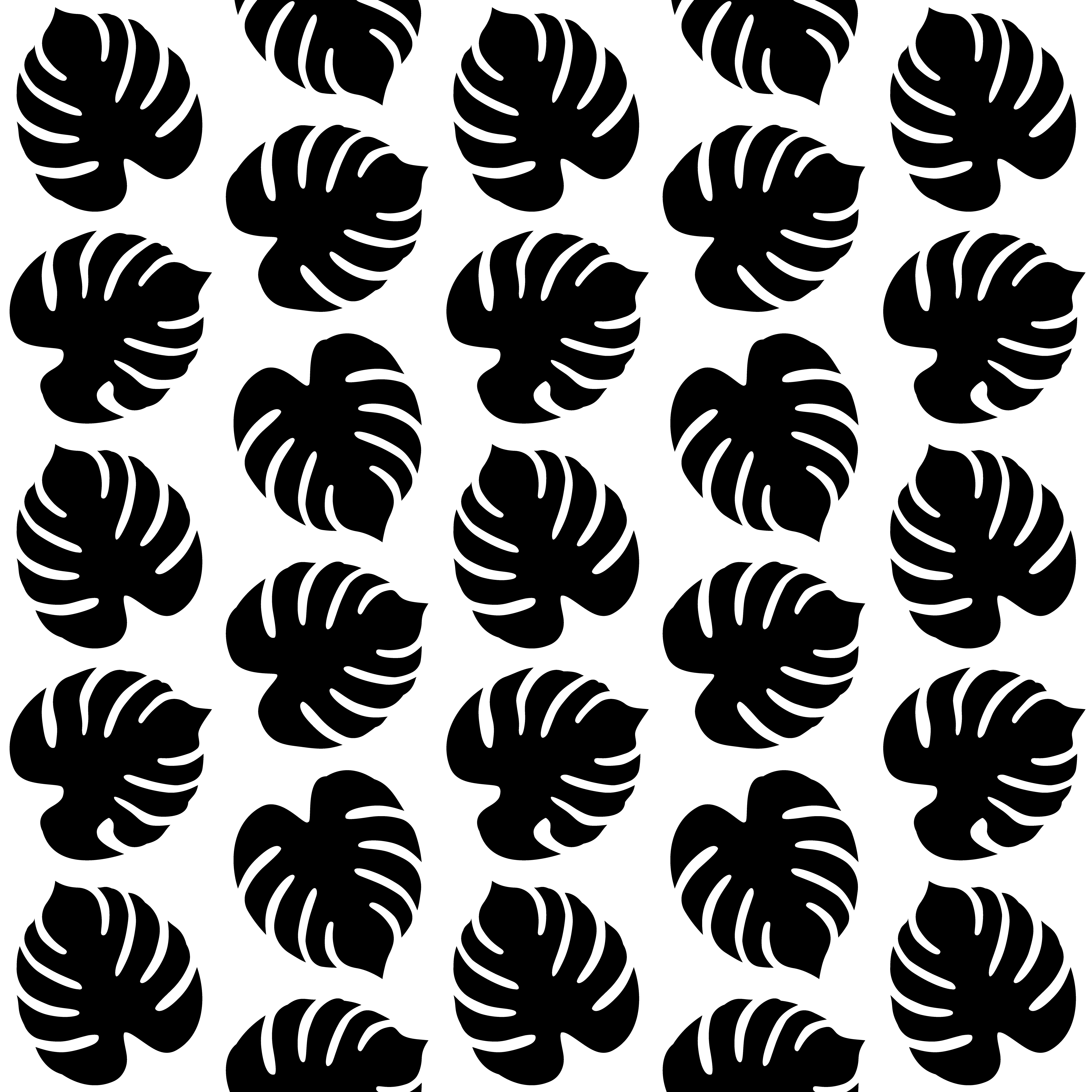 Download Seamless Pattern with Tropical Leaves 448811 Vector Art at ...