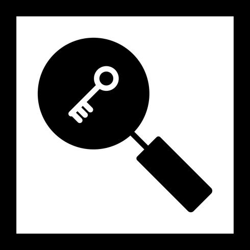 Vector Keyword Search Icon