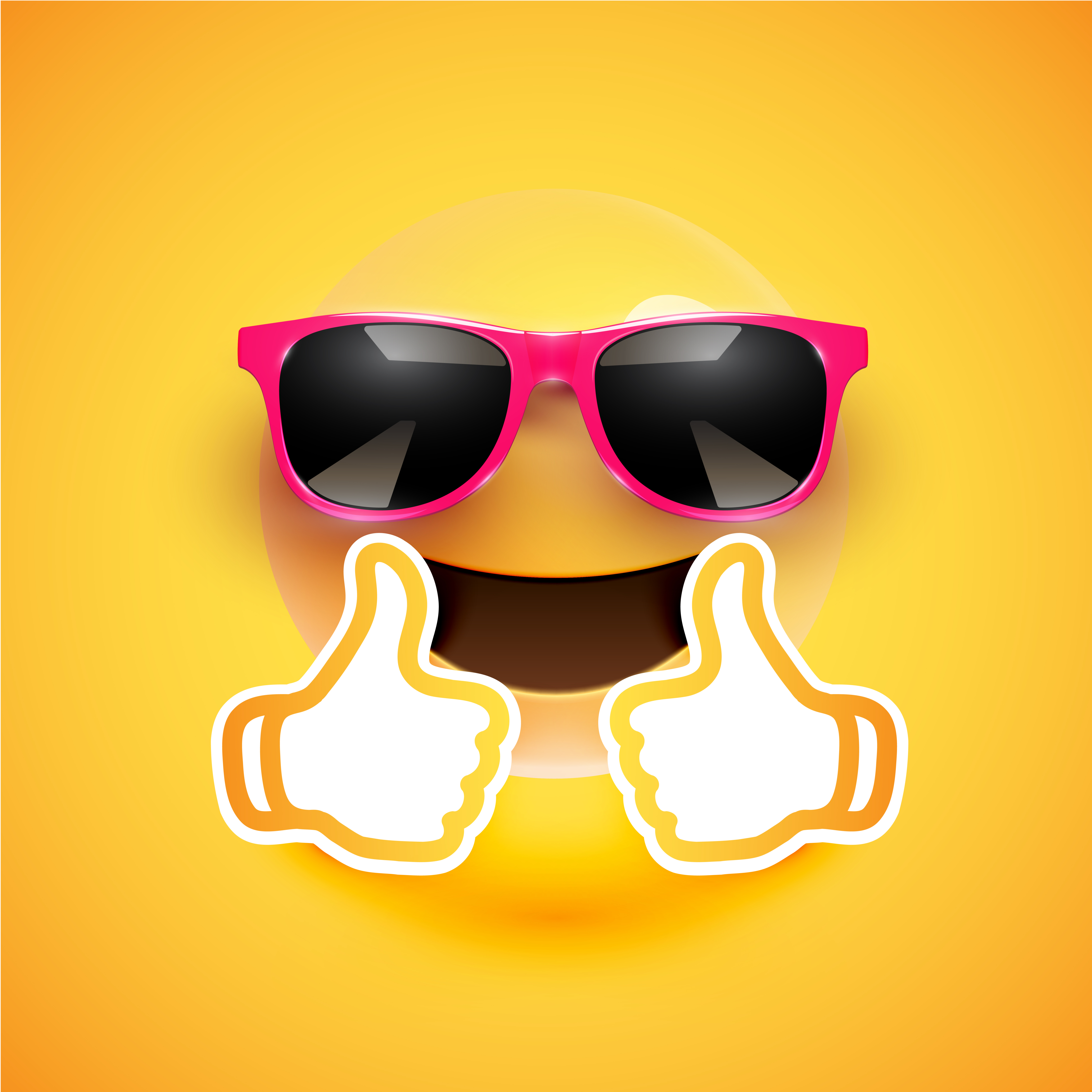 sunglasses thumbs up emoji sunglasses thumbs up emoji
