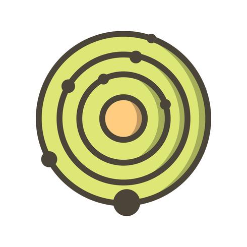 Solar System Vector Icon