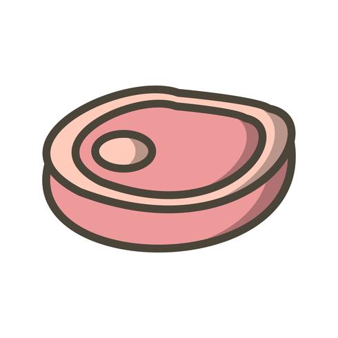 Vector Steak Icon