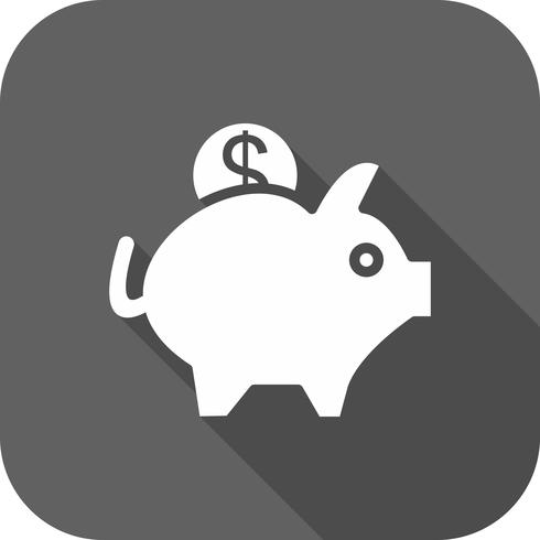 Vector Piggy Bank Icon