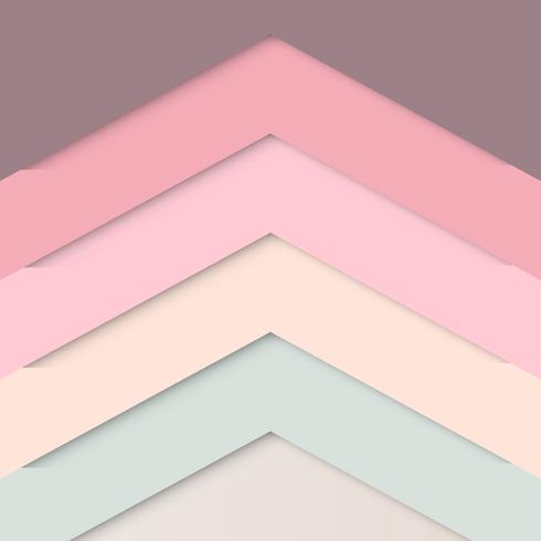 Retro paper layout, vector illustration
