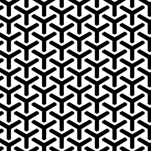 Geometric Grid Seamless Pattern vector