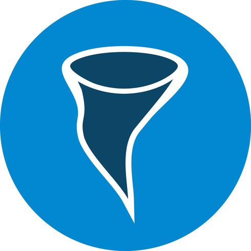 Tornado Vector Icon