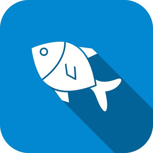 Vector icono de pescado