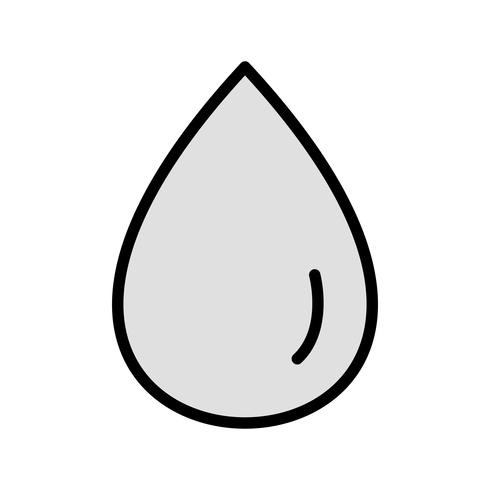 Rain Drop Vector Icon