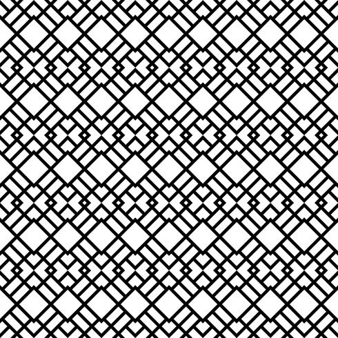 Seamless Pattern with Rhombus Shapes vector