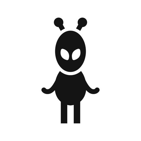 Alien Vector Icon
