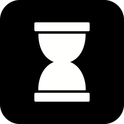 Icono de Vector de reloj de arena