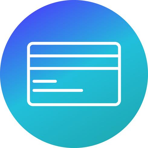 Vector Credit Card Icon