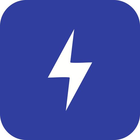  Lightning Button Vector Icon