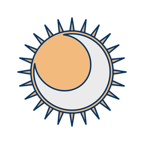 Eclipse Vector Icon