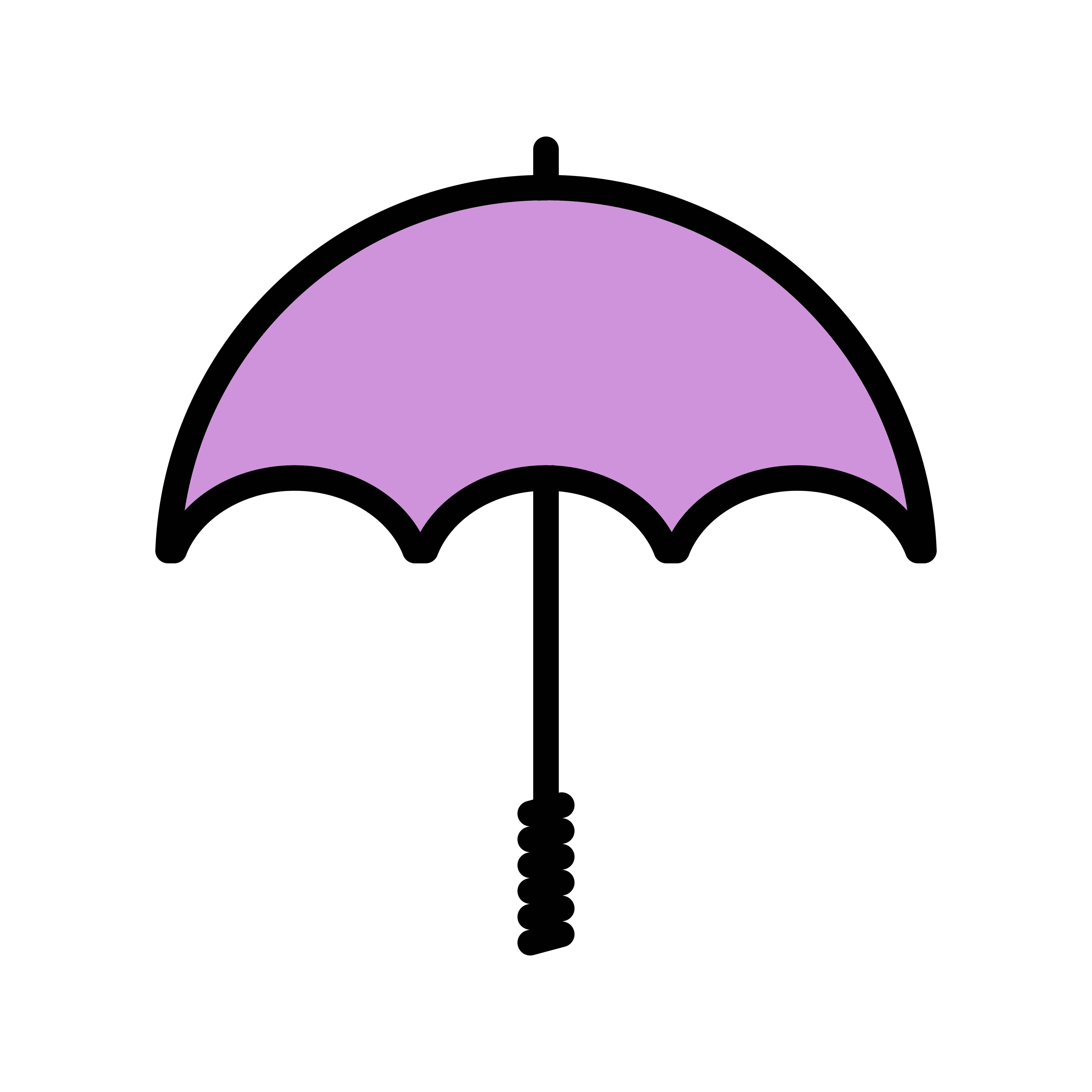 Umbrella Vector Icon 449778 Download Free Vectors