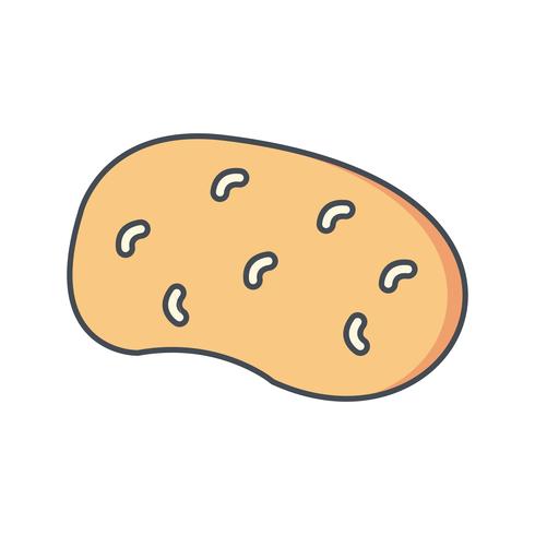 Vector Potatoes Icon