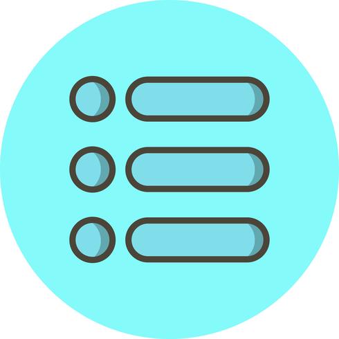 List Vector Icon