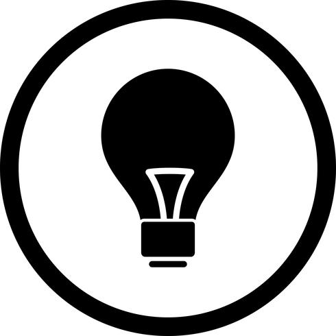 Vector Bulb Icon