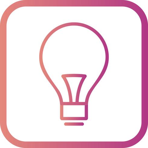 Vector Bulb Icon