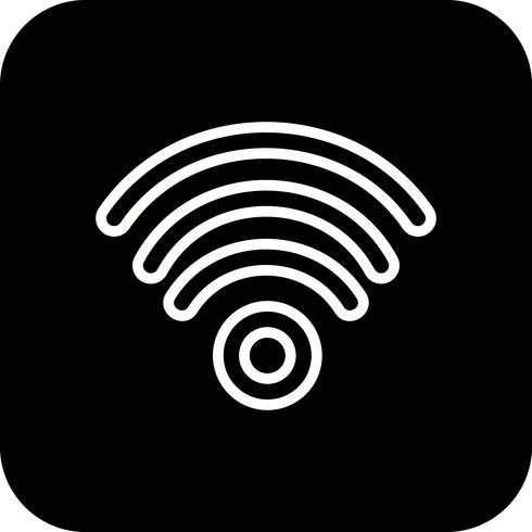 icono de vector wifi