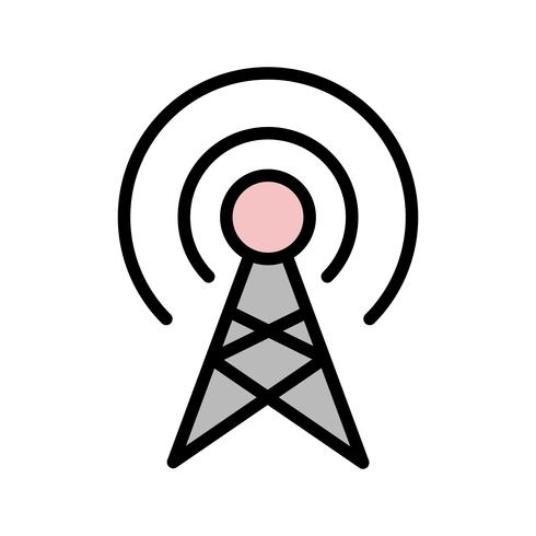 Broadcast Vector Icon