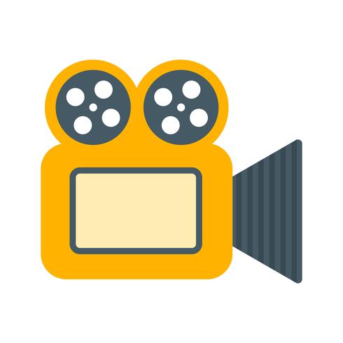 Vector icono de cámara de video