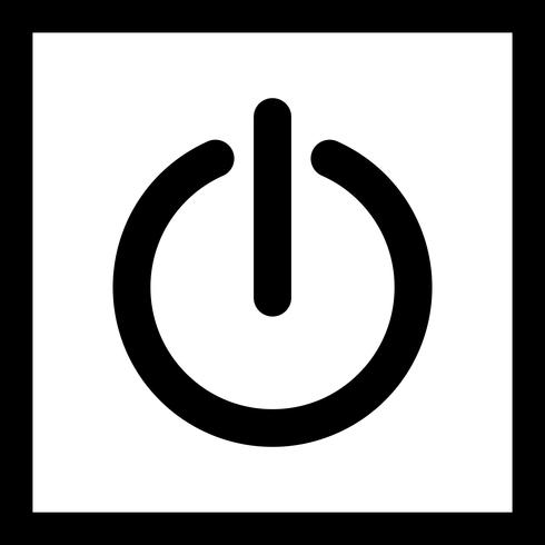 Shutdown Vector Icon