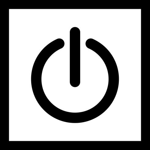 Shutdown Vector Icon