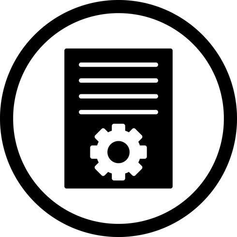 Vector Article Marketing Icon