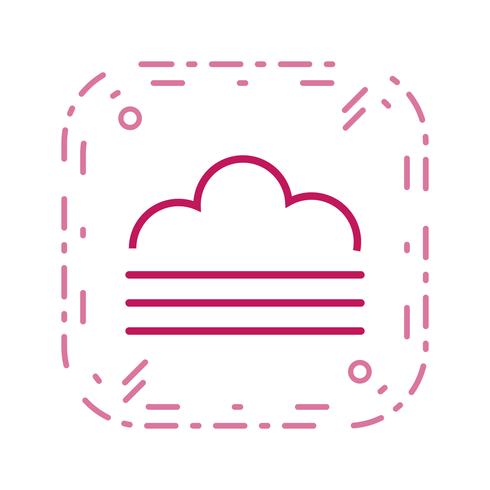 Fog Vector Icon