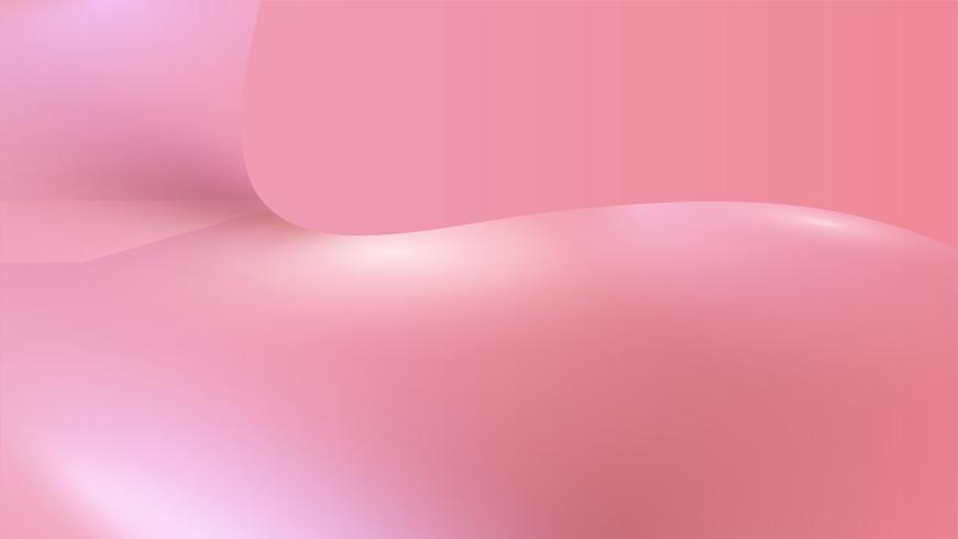 Pink smooth abstract background, vector illustration