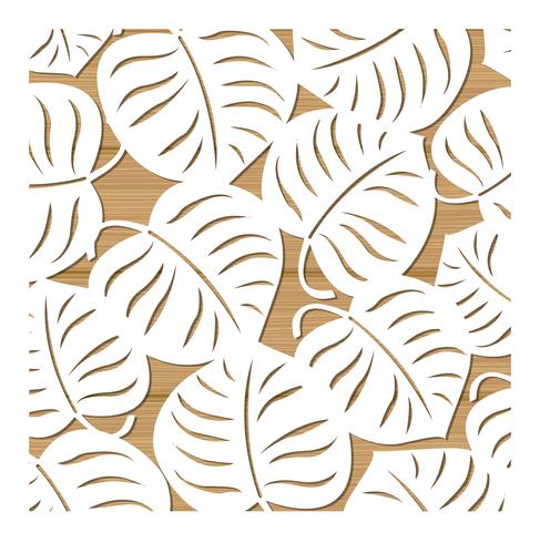Laser cutting of stencils for decorative art vector