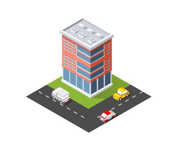 District of the city vector