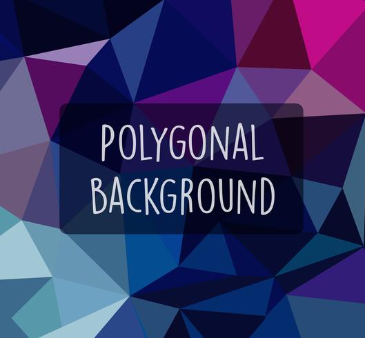 Polygonal background for craft vector