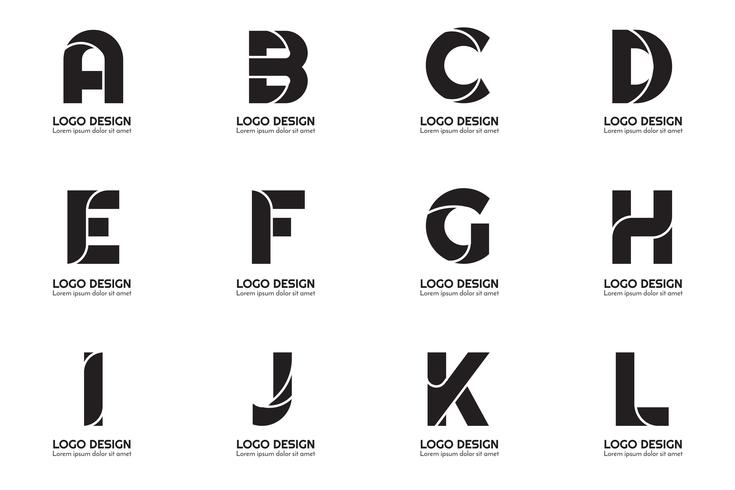 Modern Minimal Vector Logo for banner