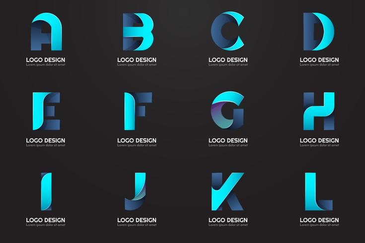 Modern Minimal Vector Logo for banner