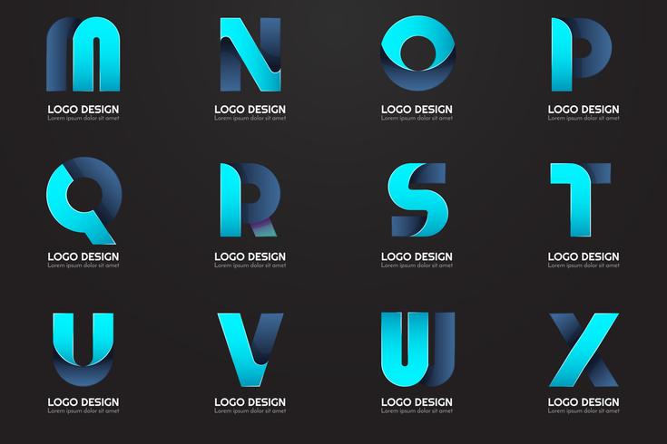 Modern Minimal Vector Logo for banner