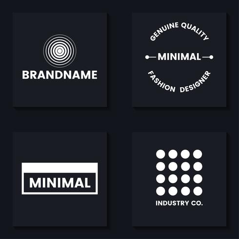 Minimal Vector Logo for banner