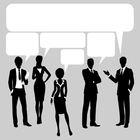 Comunication background vector