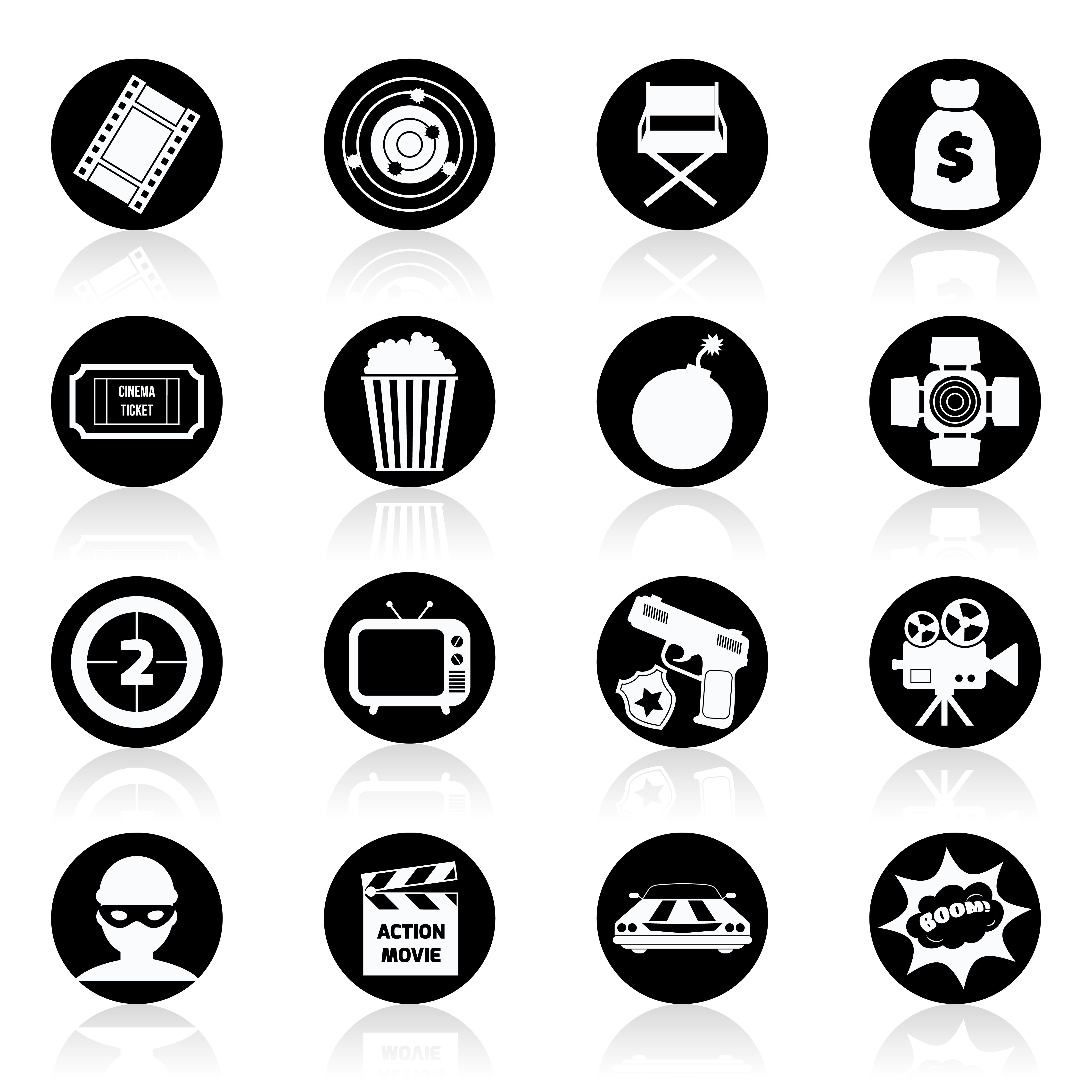 Mop Icon In Black and White 24592624 Vector Art at Vecteezy